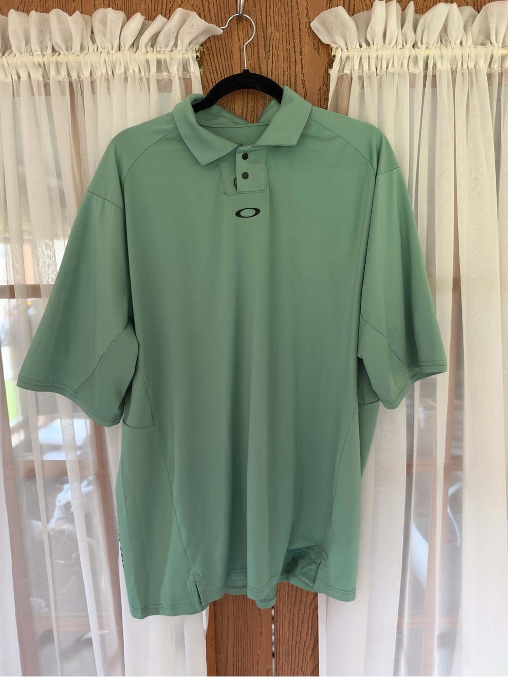 Oakley Men's Light Sage Green Performance Polo